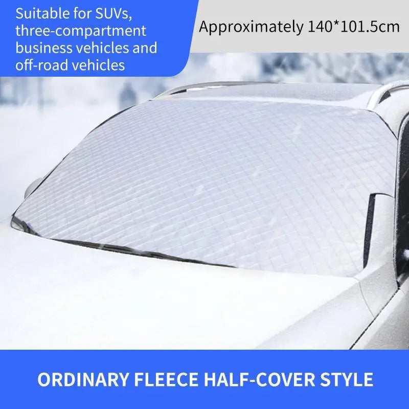 Waterproof Windshield Snow & Sun Cover – 100% Polyester