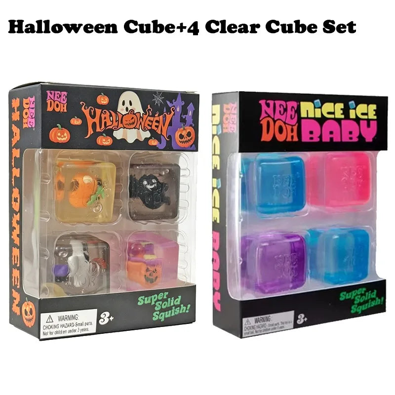 Halloween Mini Cube Squishy Sensory Toy