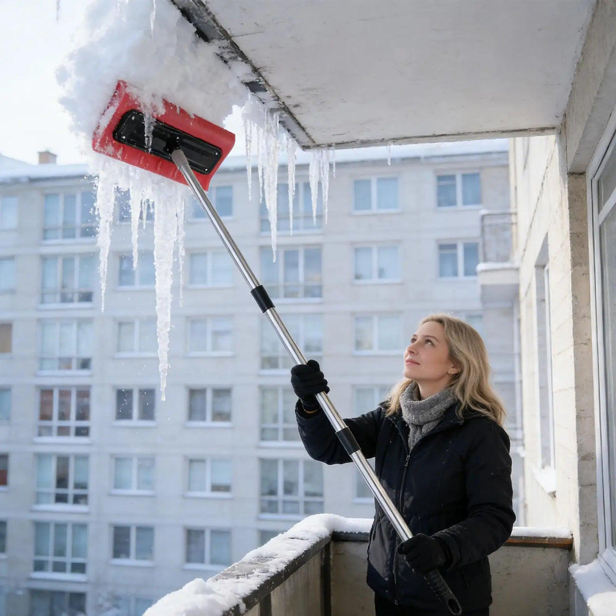Foam Snow Roof Rake Head – No Extension Pole