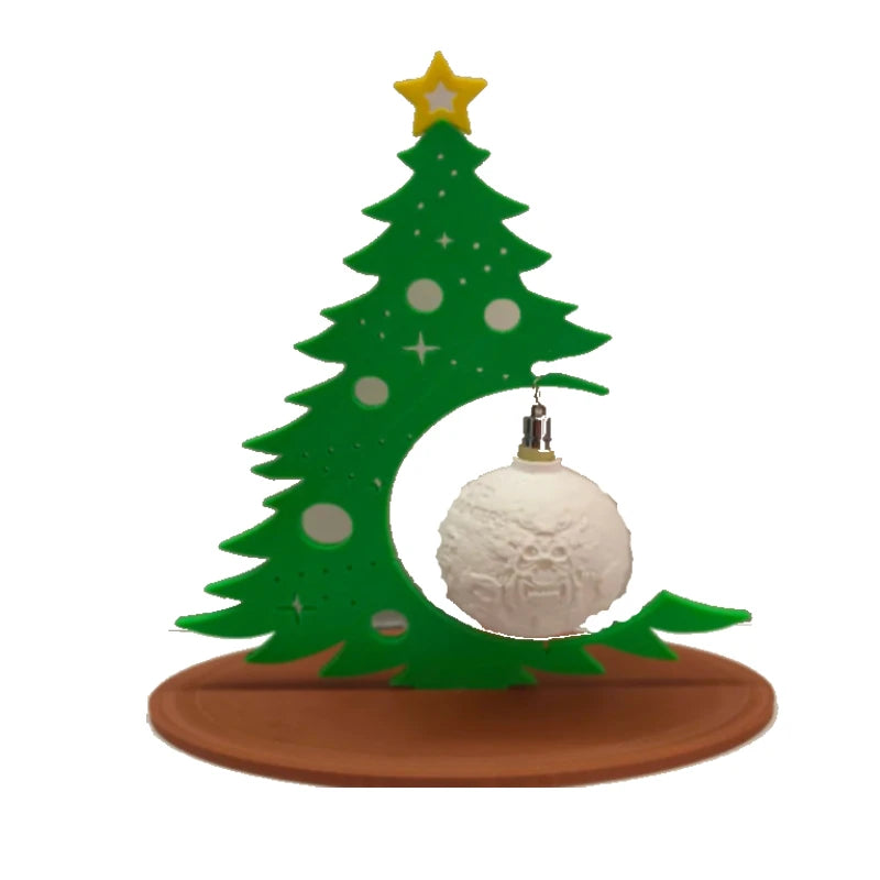 DIY Christmas Tree Tabletop Ornament