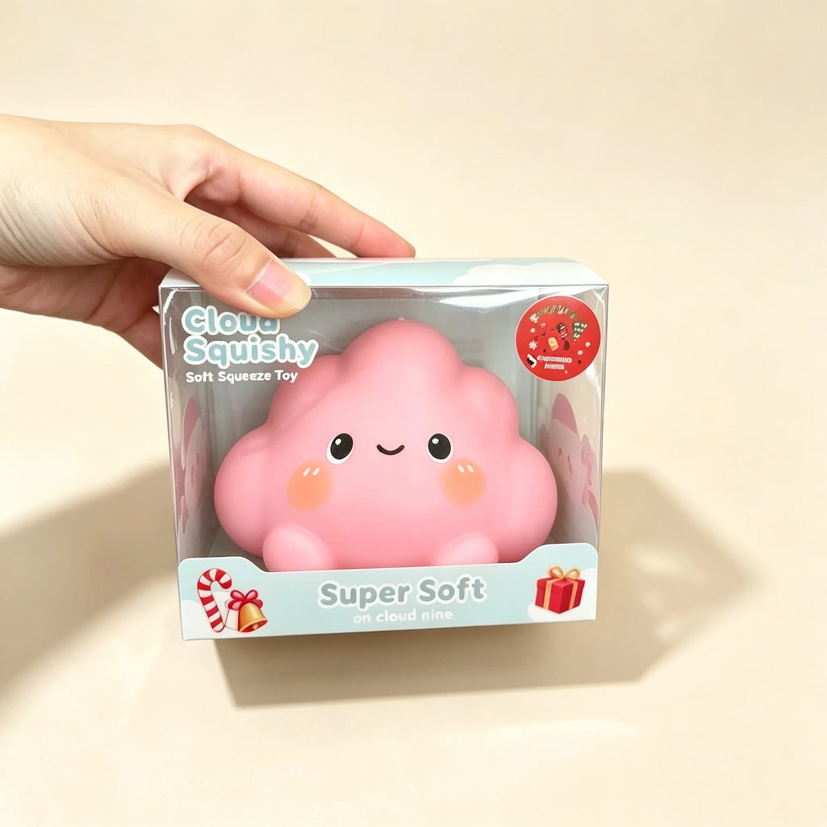 Cloud-Shaped Squishy – Soft Silicone Sensory Fidget
