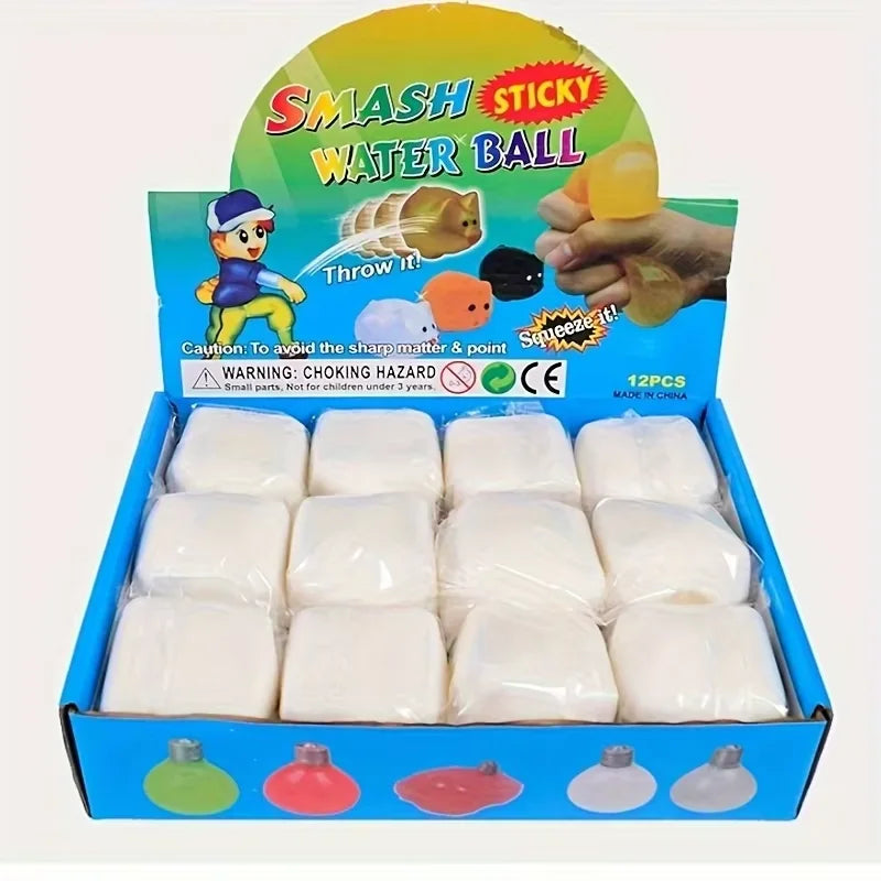 Squishy Tofu Fidget Balls – Soft Squeeze Sensory Toys