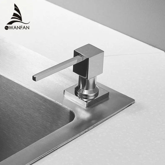 Deck-Mounted Kitchen Soap Dispenser – Chrome