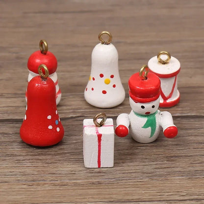 Wooden Christmas Tree Tabletop Ornament