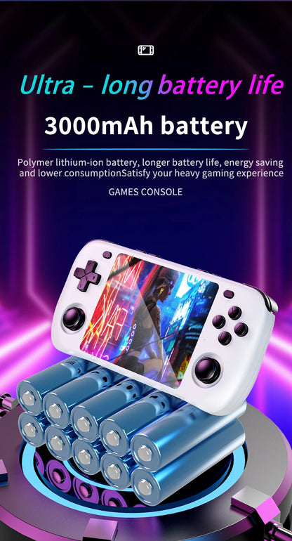 H36S Retro Handheld Game Console – 3.5" IPS, 64GB/128GB
