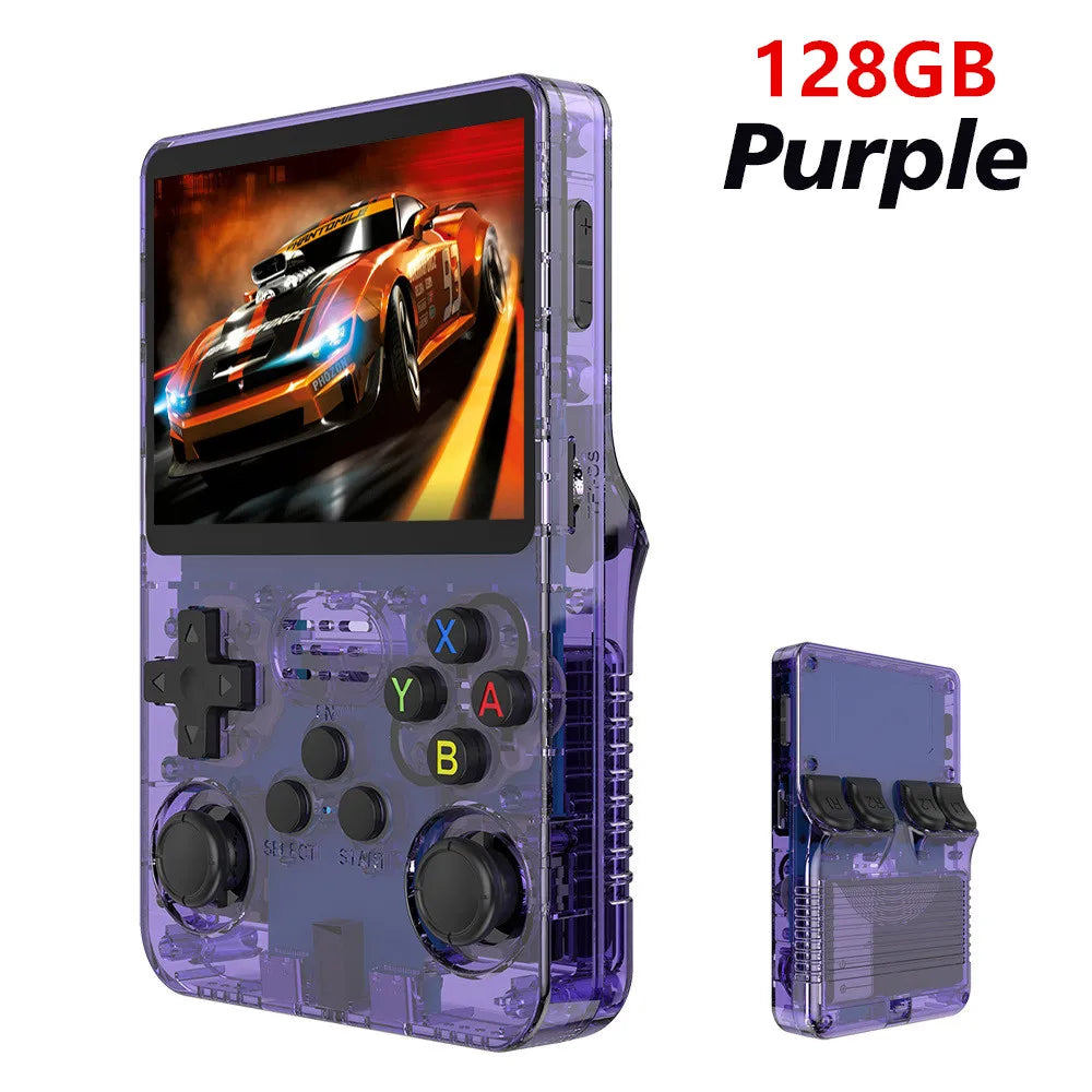 R36S Retro Handheld Game Console – 3.5" IPS, 128GB