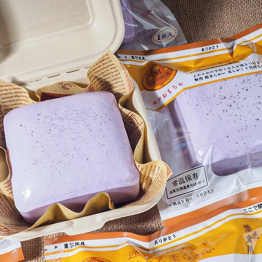 Toast Squishy – Slow-Rising Sensory Fidget