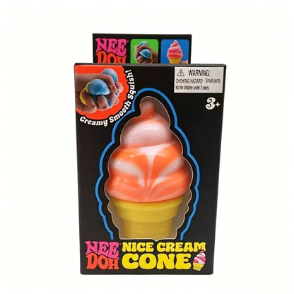 Ice Cream Sensory Squeeze Toy — Soft Fidget