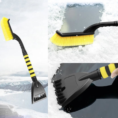 Retractable Car Snow Brush & Detachable Ice Scraper