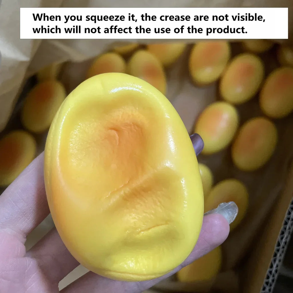 Cheese Bread Squishy – Slow-Rise Sensory Squeeze Toy