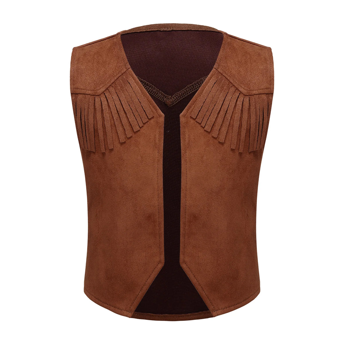 Kids Western Fringe Costume Vest