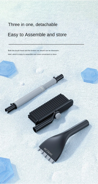 Car Snow Brush & Ice Scraper – Windshield Winter Tool