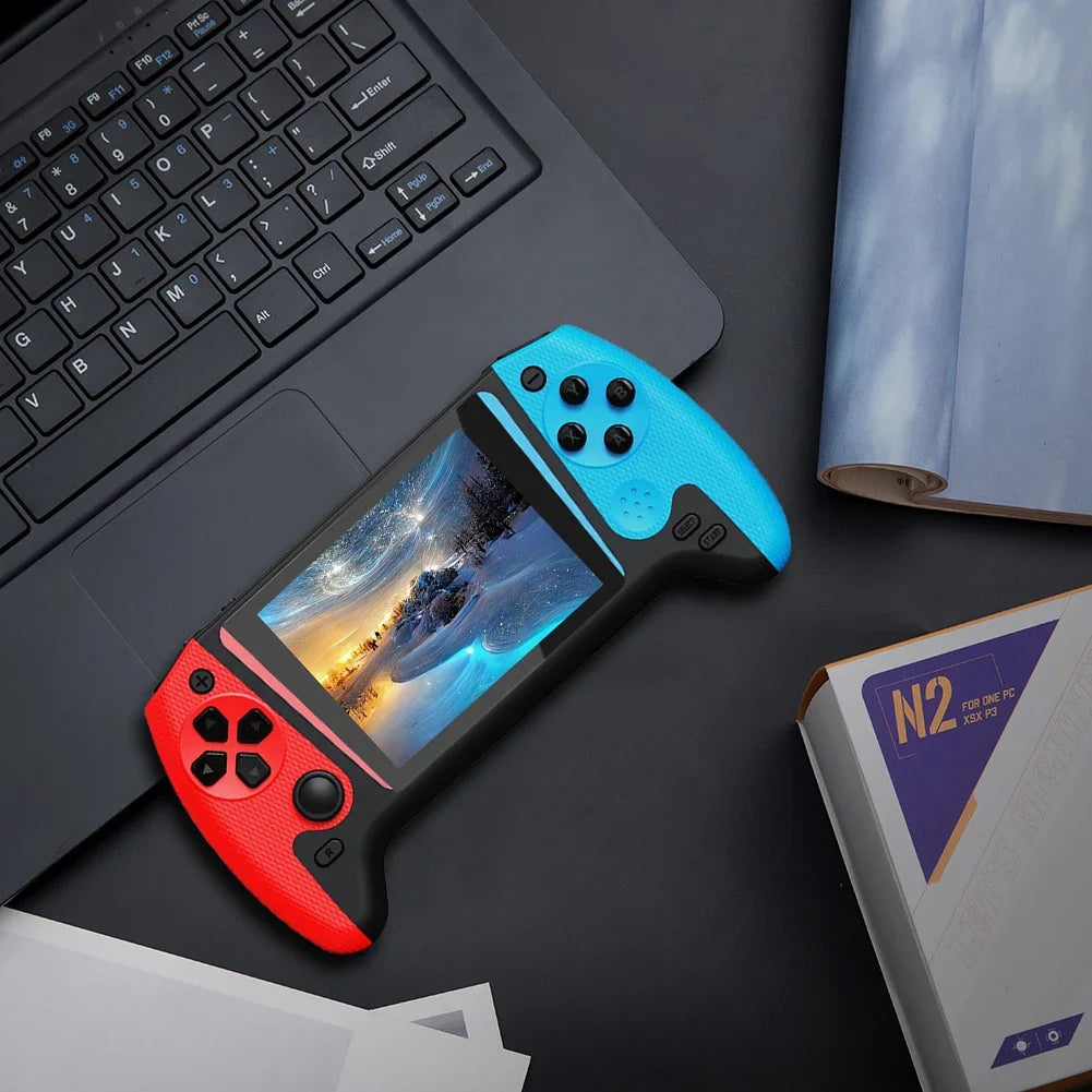 3.5" Retro Game Console – 500 Games, 1200mAh + Controller