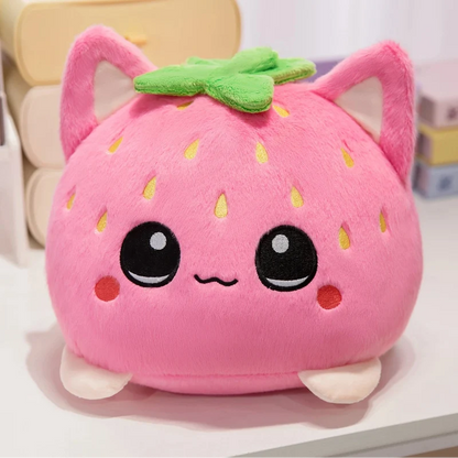 Kawaii Strawberry Cat Plushie