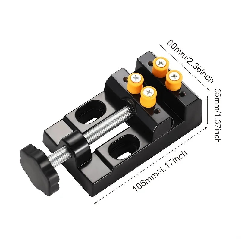 Mini Bench Vise Clamp for Jewelry & Craft Work