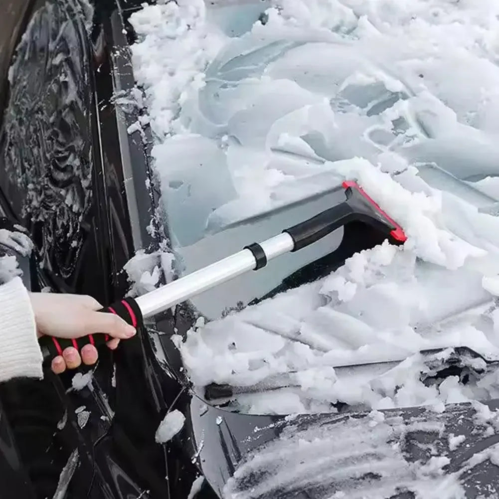 Telescopic Car Snow Brush & Ice Scraper – 42 cm Adjustable