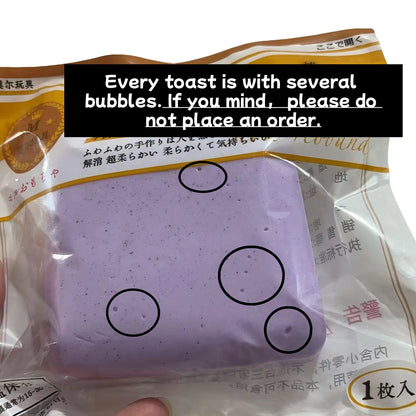 Toast Squishy – Slow-Rising Sensory Fidget