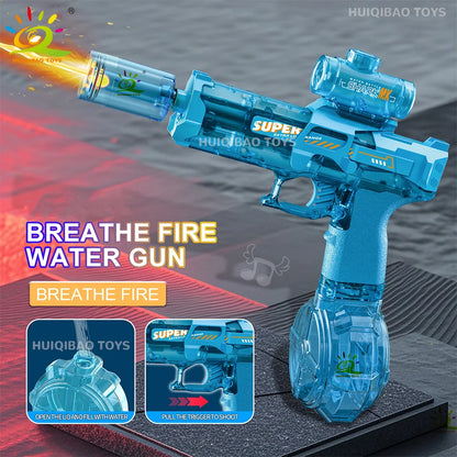 Rechargeable Electric Water Blaster with Light Effects