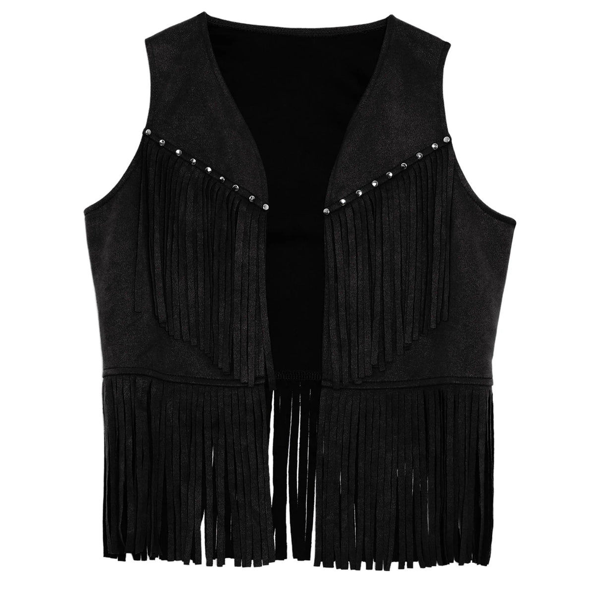 Kids Western Fringe Costume Vest