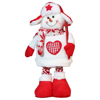 Christmas Santa, Snowman & Reindeer Shelf Sitter