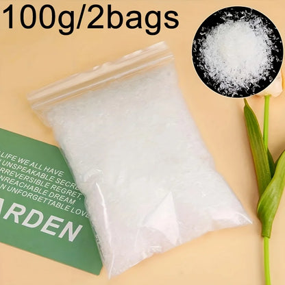 Artificial Snow Flakes for Christmas Decor & Crafts
