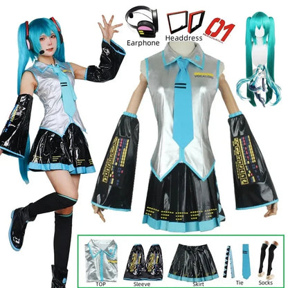 Adult Anime Cosplay Costume Set – Multiple Colors