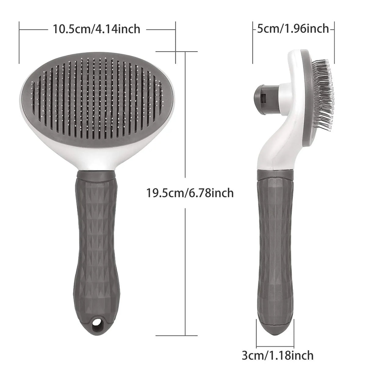 Self-Cleaning Pet Grooming Brush for Dogs & Cats