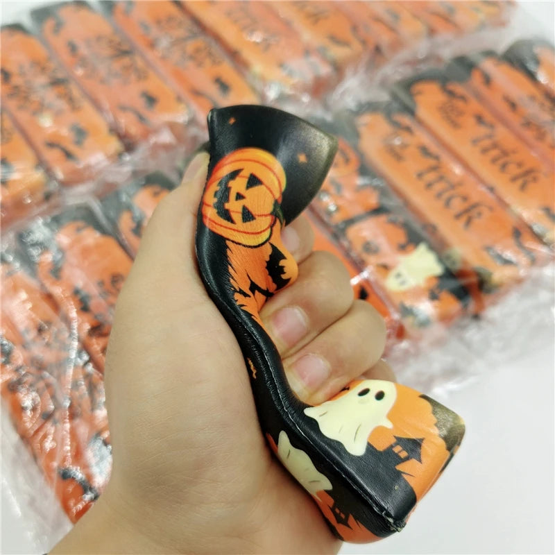 Scented Halloween Squishies – Ghost, Bat & Pumpkin