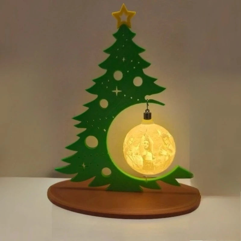 DIY Christmas Tree Tabletop Ornament