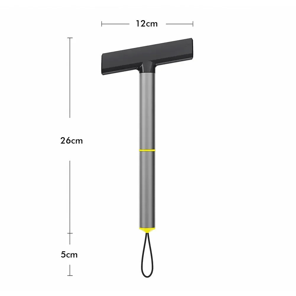 Car Windshield Ice Scraper – Aluminum Alloy + TPU Snow Tool