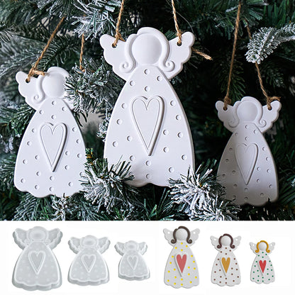 Christmas Angel Silicone Ornament Mold