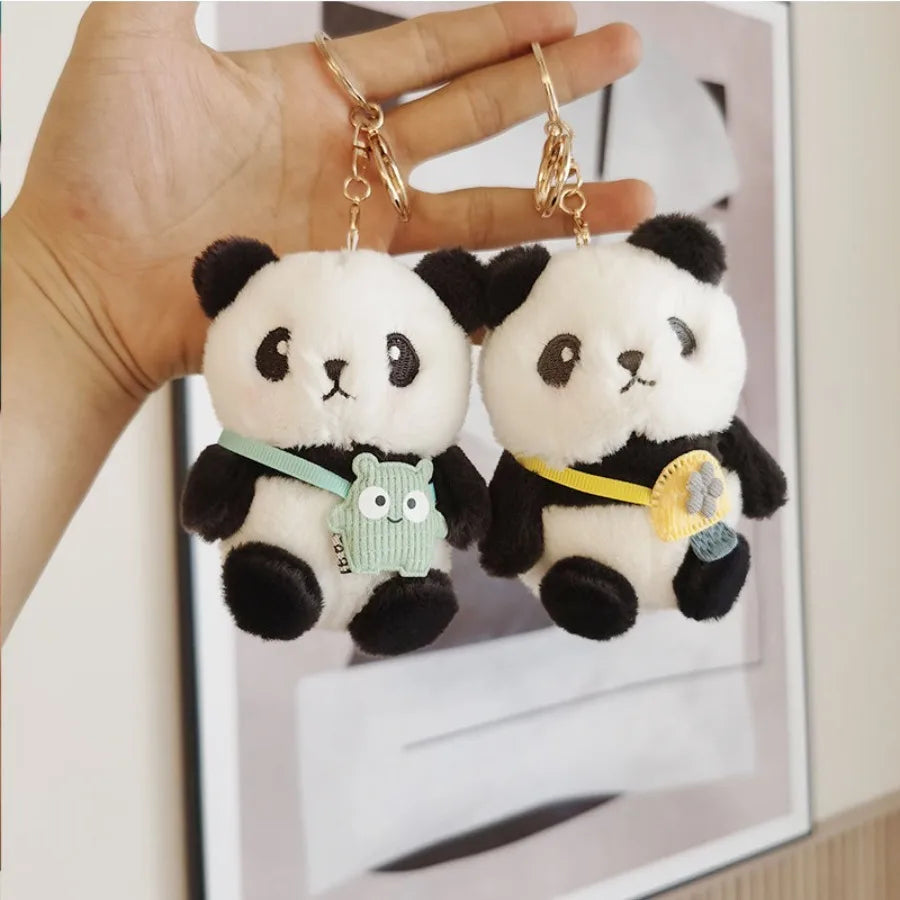 Panda Plushie Keychains