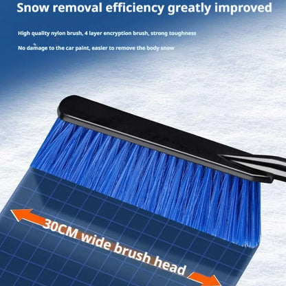 Retractable Car Snow Brush & Ice Scraper – ABS + Foam Grip