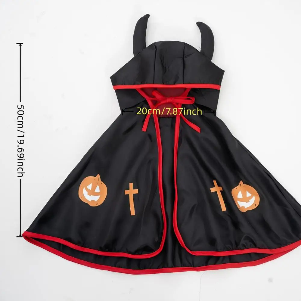 Black Halloween Pet Cloak – Dogs