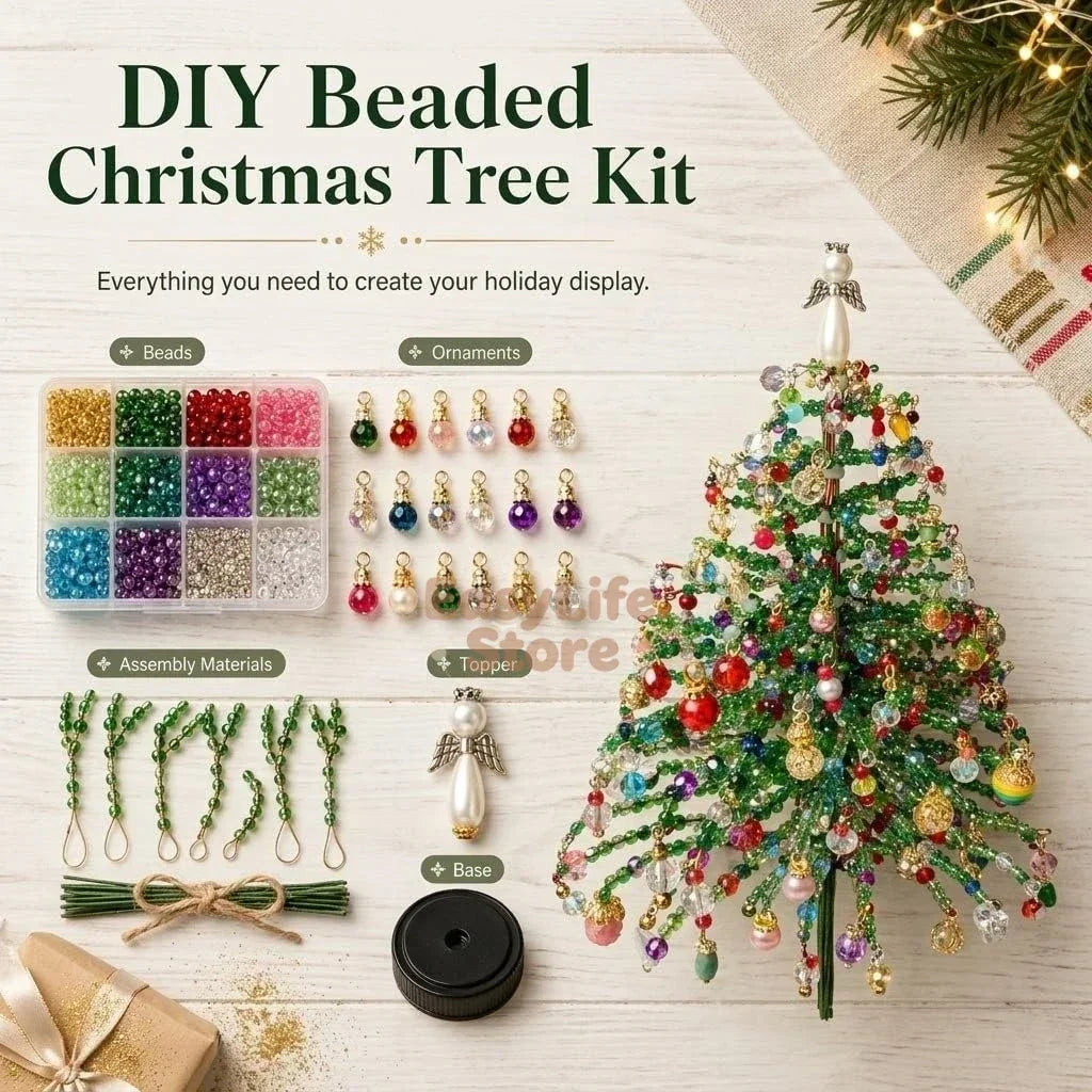 DIY Beaded Christmas Tree Kit