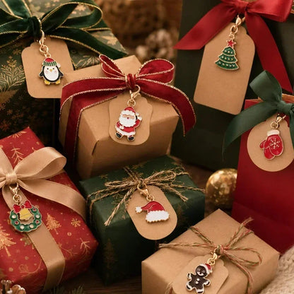 Christmas Theme Charm & Keychain Mix