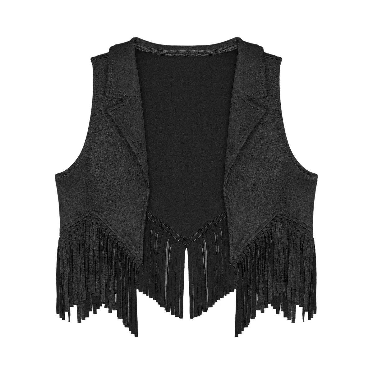 Kids Western Fringe Costume Vest