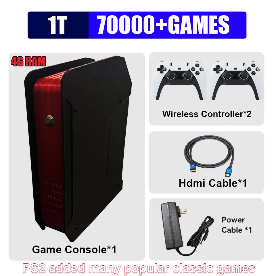 X4 Retro Gaming Console – Intel i3, 500GB/1TB
