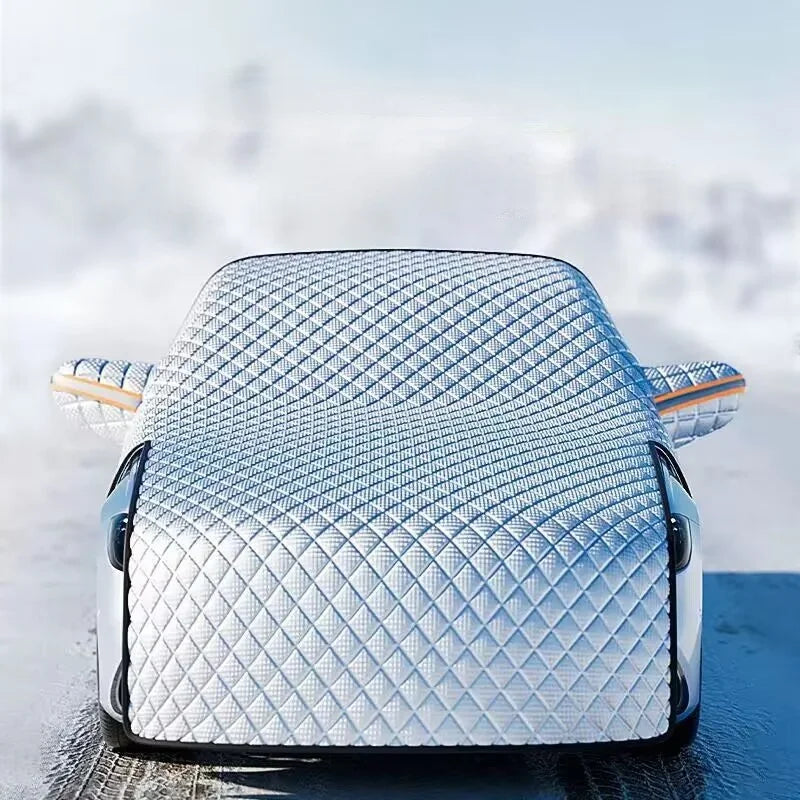Universal Windshield Snow Cover – Windproof Waterproof Polyester