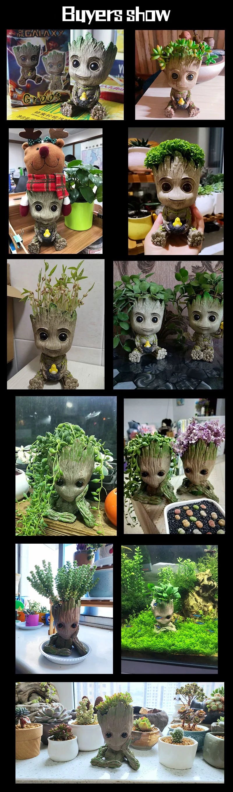 Tree Character Mini Figurine – Desk & Shelf Decor