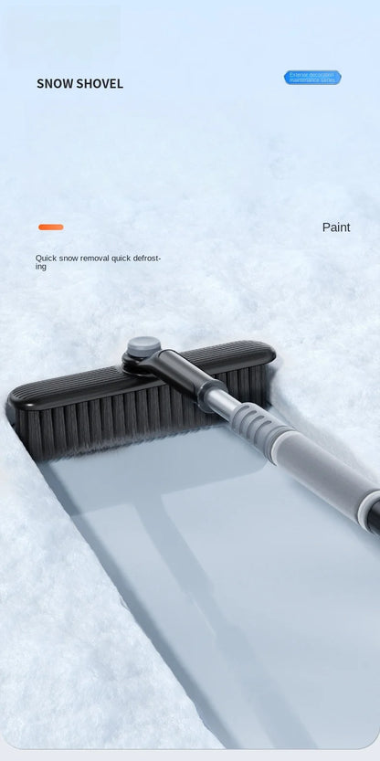 Car Snow Brush & Ice Scraper – Windshield Winter Tool