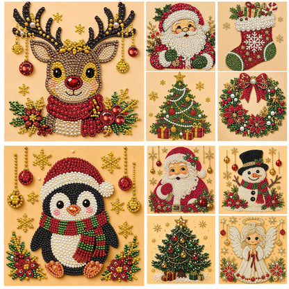 Christmas Diamond Art Kit – 20 × 20 cm