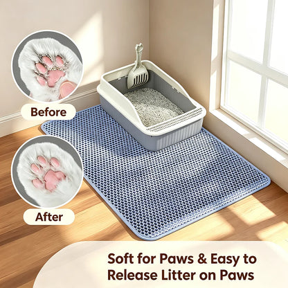 Waterproof Double-Layer Cat Litter Mat
