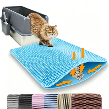 Waterproof Double-Layer Cat Litter Mat