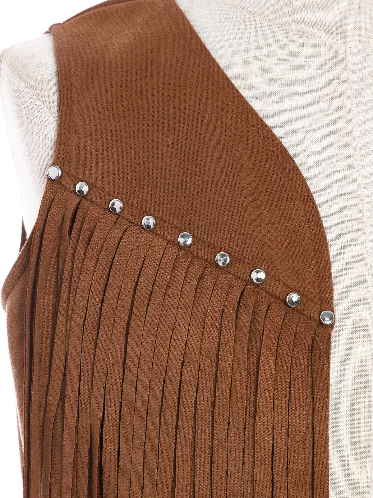 Kids Western Fringe Costume Vest