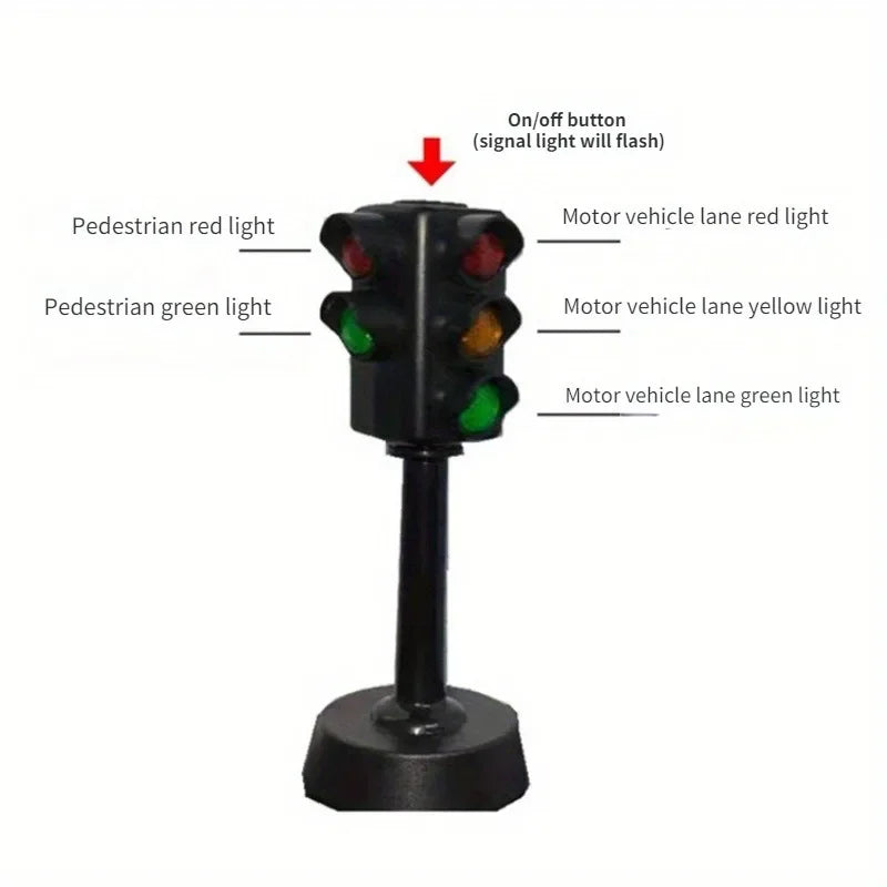 Mini Traffic Sign & Light Learning Toy