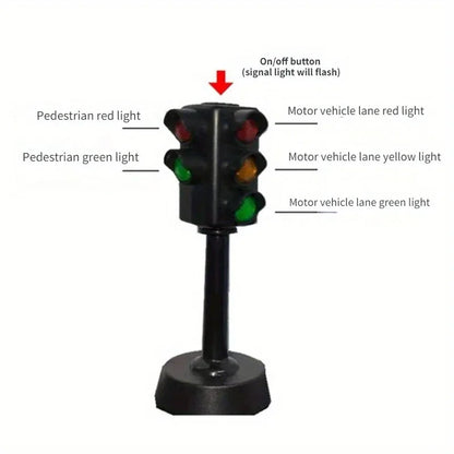 Mini Traffic Sign & Light Learning Toy