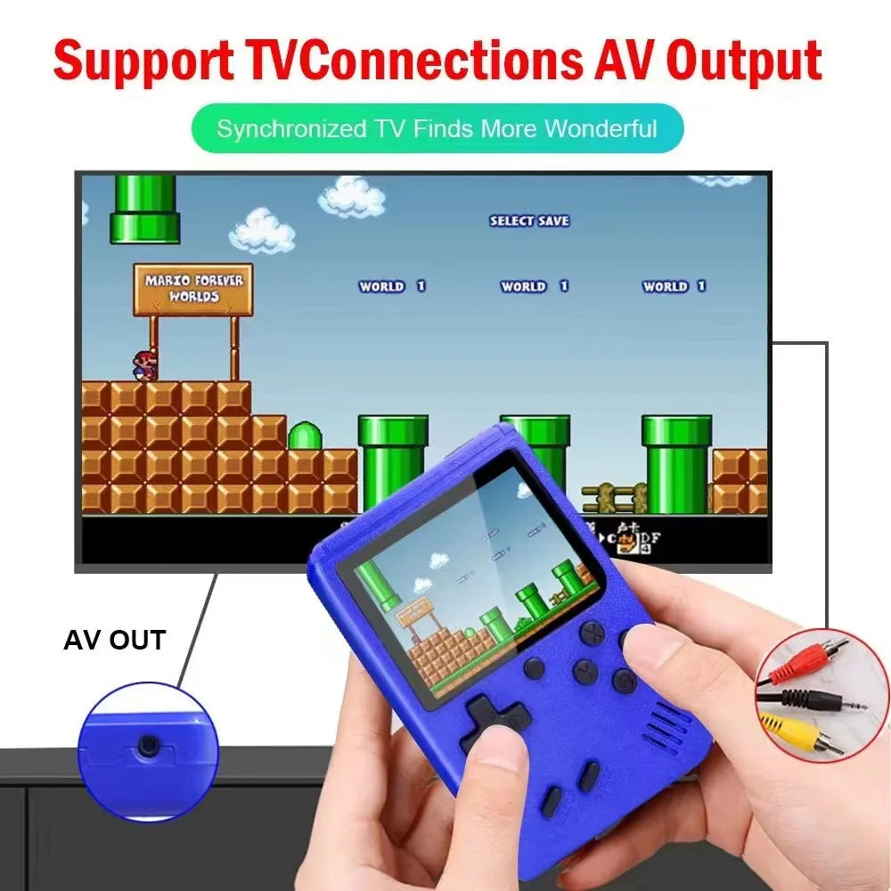 Retro Mini Handheld Game Console – 400+ Games