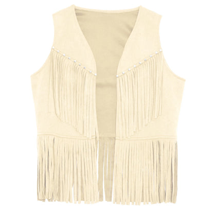 Kids Western Fringe Costume Vest