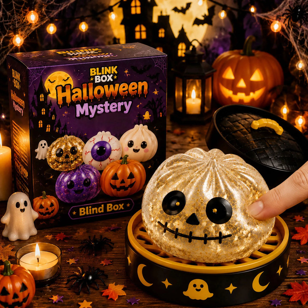 8cm Halloween Dumpling Squishy
